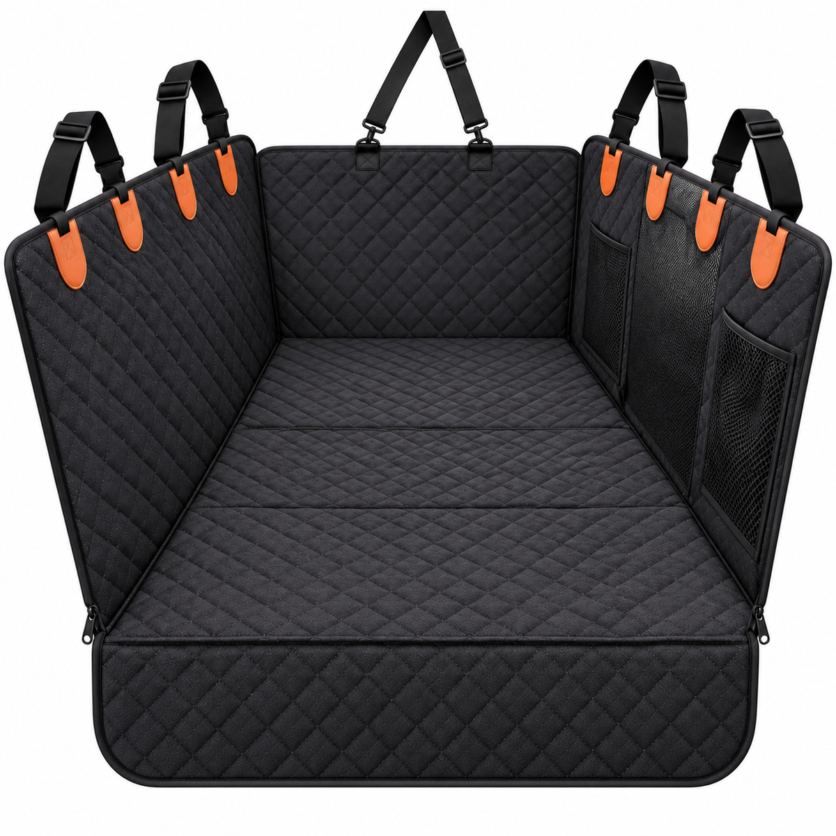 Voyager Waterproof Hard Bottom Dog Car Seat Cover