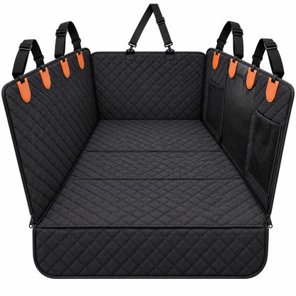 Voyager Waterproof Hard Bottom Dog Car Seat Cover