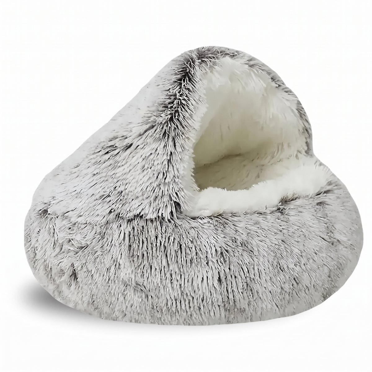 Burrow hooded cave bed on a white background